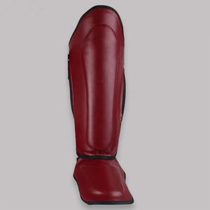 Protège-tibias de style vintage pour hommes et femmes, en cuir PU souple et polyester, pour la boxe et les sports de combat - Product Image 5