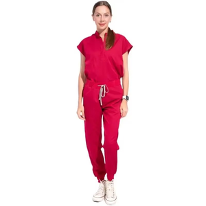 Professional Healthcare Uniform Set Custom Logo Medical Scrubs Workwear Clinical Apparel - Product Image 4