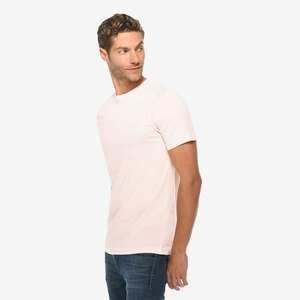 T-shirts pour hommes, unis, 100% coton, manches courtes, coupe classique, col rond - Product Image 2