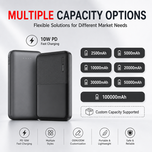 <span class=keywords><strong>Batería</strong></span> Externa <span class=keywords><strong>Portátil</strong></span> Delgada de 5000mAh y 10W al por Mayor, con Impresión de Logotipo <span class=keywords><strong>para</strong></span> Viajes, Negocios y Eventos Promocionales - Product Image 5