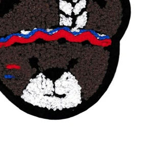 High Quality round shape Chenille Patches for Sports best style for Clothing and Hats high demanding sustainable Chenille Patch - Product Image 2