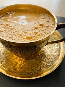 Meilleures ventes : Tasses à café et à thé en laiton doré, élégantes et faites à la main, pour la restauration de luxe, les cafés et les centres de villégiature, avec une brillance durable - Product Image 6