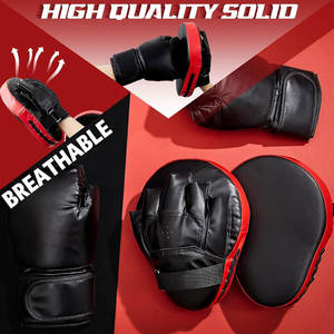 Set de Entrenamiento de Boxeo, 2 Pares de Guantes de Boxeo de 8 oz y 4 Almohadillas de Entrenamiento para Adultos, Niños y Adolescentes, para Kickboxing y Karate - Product Image 4