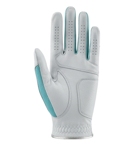 Gant de golf pour homme de qualité supérieure, faible MOQ, en cuir Cabretta souple et confortable, avec grip WeatherSof, blanc nacré, pour droitiers et gauchers. - Product Image 2