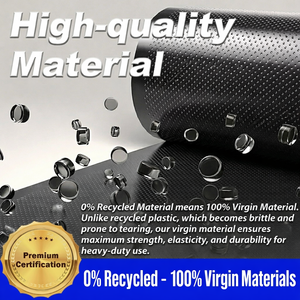 ถุงขยะ TH GB-016 ขนาด 55-65 แกลลอน, ถุงขยะเชิงพาณิชย์ขนาดใหญ่, ถุงดำสำหรับใส่ขยะแบบหนา สำหรับใช้ในครัวเรือน, เชิงพาณิชย์, และกลางแจ้ง - Product Image 4