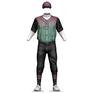 Uniforme de Béisbol Deportivo Transpirable con Diseño Personalizado 2026, Uniforme de Béisbol de la Mejor Calidad con Logotipo Personalizado, Nueva Ropa Deportiva - Product Image 4
