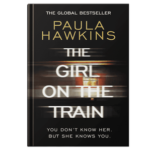 La chica en el tren de Paula Hawkins, libro de bolsillo con tapa blanda personalizada. - Product Image 1