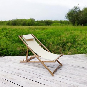 Chaise longue en bambou pliable pour l'extérieur, lit de soleil en bambou pour la plage, décoration de resort, chaise en bambou fabriquée au Vietnam - Product Image 6