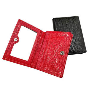 Wholesale High Quality Leather Passport <b>Cover</b> Travel Passport Wallet With <b>Window</b> New Design Make Products - Product Image 1