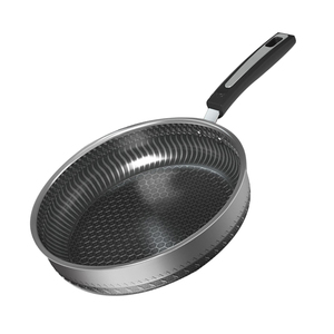Professional <b>Nonstick</b> Saute Pan Featuring Heavy Duty Aluminum Core Tempered Glass Lid Ergonomic Heat Resistant Handles - Product Image 1