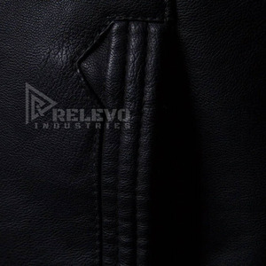 New Fashion Wear Custom Faux Leather <b>Biker</b> <b>Jacket</b> Men High Quality Classic Lapel Zippers Motorcycle Winter <b>Jackets</b> With Waist - Product Image 6
