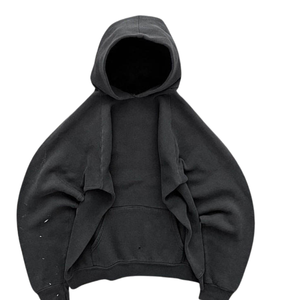 Pull à capuche en cachemire en gros pour femme, en laine mérinos tricotée, avec cordon de serrage, idéal pour l'hiver - Product Image 1