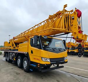 Grue sur camion Zoomlion jaune 50 tonnes QY50K5D_3, équipement de construction lourd, moteur à double pompe, longue portée, boîte de vitesses haute performance - Product Image 4