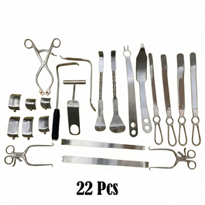 Sistema de Retractores Ortopédicos de Hombro de 22 Piezas, Instrumentos Quirúrgicos de Acero Inoxidable para Cirugía Manual de Articulaciones y Exposición - Product Image 2