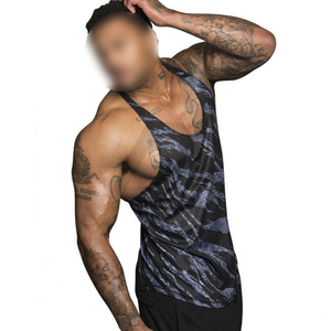 Débardeur de sport confortable et flexible pour hommes, idéal pour la musculation et la gym – Meilleur fournisseur de vêtements de fitness - Product Image 3