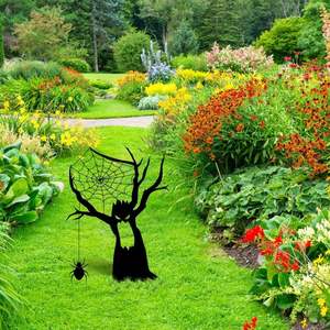Ornements de jardin en fer pour Halloween, créant un impact visuel audacieux dans les environnements extérieurs effrayants pour les nuits de fête - Product Image 4