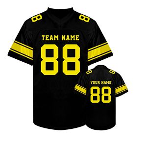 Premium American Football team jersey Polyester Mesh Private Label Sportswear Vinyl Print Fast Delivery - Product Image 3
