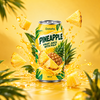 Meilleur fabricant de boissons Datafa OEM/ODM, jus de mangue sans sucre, vente en gros, emballage en canettes d'aluminium