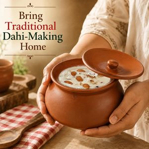 Olla de barro con tapa, olla de terracota hecha a mano para curar queso, olla de barro tradicional para curar queso natural - Product Image 5