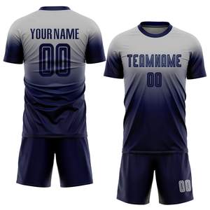 Uniforme de Fútbol Personalizable de Primera Calidad para Entrenamiento de Equipo, Impresión por Transferencia de Calor en Poliéster/Algodón - Product Image 1