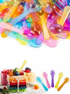 Cuchara de Resina Artesanal Estilo Ángel, Juego de Cubiertos para Cocina con Tenedor para Miel, Hecho a Mano, Duradero, Mini Juego - Product Image 5