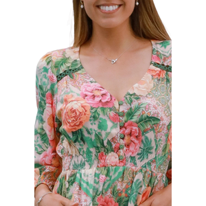 Vestido Mini Floral para Mujer, Vestido Casual de Verano con Volantes - Product Image 5