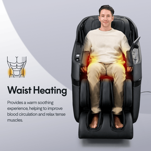 Poltrona Massaggiante Reclinabile Zero Gravity SL-Track con Shiatsu, Scansione Completa del Corpo, Airbag e Rulli per Piedi per Yoga Profondo - Product Image 6