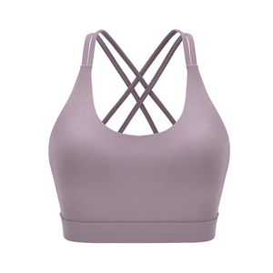 Soutien-gorge de sport confortable et ajusté pour l'entraînement, imprimé sur mesure, vêtements de fitness pour femmes, soutien-gorge de sport taille haute, vente chaude - Product Image 1