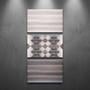 Cream White Glossy Embossed Design Home Construction Glazed Ceramic Digital <b>Wall</b> Tiles 200x300mm Vistaar - Product Image 4