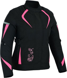 Veste de moto imperméable pour femme SAMROZ SPORTS – Manteau de motard pour femme - Product Image 2