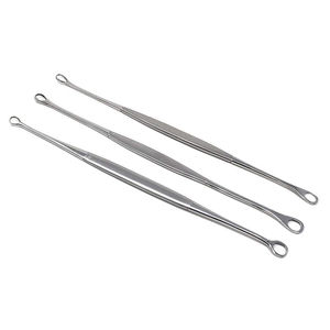 Curetas Ortopédicas Sims de Doble Punta, Afiladas y Rústicas, Instrumentos Quirúrgicos Manuales de Acero Inoxidable de Alta Calidad, Clase I Ortopédica - Product Image 2