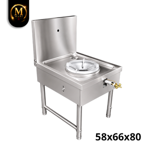 Estufa de Gas Individual de Acero Inoxidable de Alta Potencia para Cocina Comercial, Proveedor Principal de Malasia, Ideal para Restaurantes y Cafeterías - Product Image 3