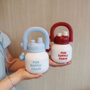 680ml Custom Logo 316 Stainless Steel Portable Vacuum-insulated Large-Capacity Travel Water Bottle for <b>Women</b> - Product Image 2
