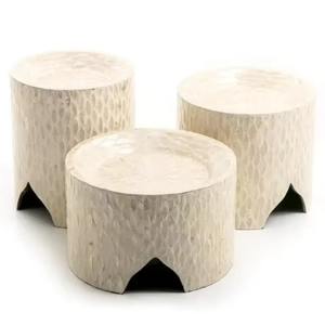 แท่นวางช็อกโกแลตสีชมพูประดับมุกสำหรับจัดวางขนมหวาน ตกแต่งโต๊ะงานเลี้ยงที่บ้าน และตกแต่งสไตล์หวานหรูหราจากอินเดีย - Product Image 2