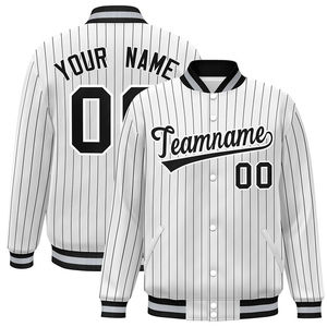 Veste universitaire brodée de haute qualité en gros, idéale pour les uniformes d'équipe - Product Image 1
