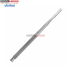Cincel para Huesos Gardner, 1 Unidad, Bisel Recto, Hoja de 3 mm de Ancho, Acero Inoxidable, Instrumentos Quirúrgicos, Ortopédicos y Dentales - Product Image 2
