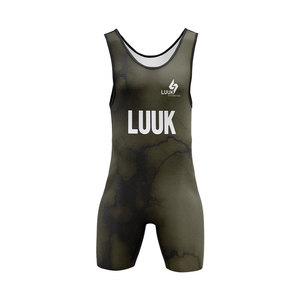 Combinaison de lutte personnalisée, une pièce, imprimée par sublimation, ajustée, séchage rapide, unisexe, pour adultes, vêtements d'arts martiaux, fabrication sur demande - Product Image 2