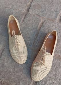 Zapatos de mujer hechos a mano con rafia – Estilo natural y artesanía marroquí - Product Image 2