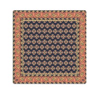 Tapis de mahjong de luxe personnalisé 31,5x31,5 pouces, 2 mm d'épaisseur, antidérapant, insonorisant, imperméable, écologique, OEM/ODM, 4 joueurs