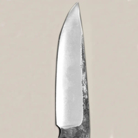 Couteau de cuisine Burraq fait main, DIY, OEM/ODM, qualité industrielle, style antique médiéval, en acier au carbone forgé, épaisseur de lame personnalisée, sans manche