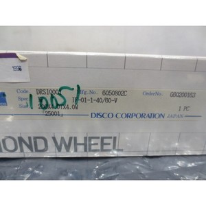 DISCO DRSI001 GRIND WHEEL INFEED CREEP DIAMOND - Équipement et pièces semi-conducteurs de confiance de la marque globale Legacy - Product Image 3