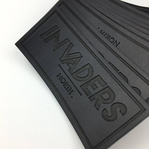 Embossed Rubber <b>Patches</b> Custom Logo 3D Raised Badge Clothing Label OEM Supplier - Product Image 6
