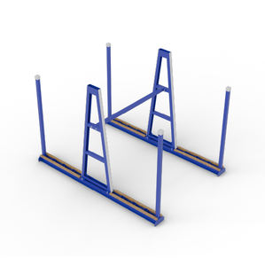 Granite Steel A-frame Double Sided Stone Display Slab Rack Durable Universal A-frame for marble - Product Image 6