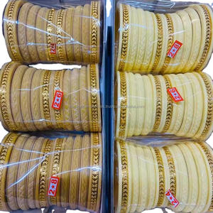 Bracelet en résine du Rajasthan Bijoux traditionnels Bracelet ethnique Artisanat indien Accessoire fait main Couleurs vives Complexe - Product Image 1