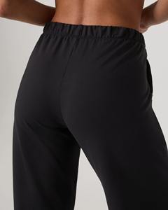 Custom Oversized <b>Fleece</b> Jogger Pants for <b>Women</b> Loose Fit Straight Leg <b>Trousers</b> Private Label Wholesale - Product Image 4