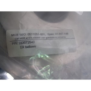 MSR-FSR 233572540 ER วาคั่มเบลโลว์ส, ลิฟท์, 103718 - อุปกรณ์และอะไหล่เซมิคอนดักเตอร์ระดับโลกที่เชื่อถือได้ - Product Image 4