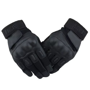 Gants d'équitation en cuir respirants antidérapants durables à demi-doigts avec fermeture à boucle compatibles avec les écrans tactiles unisexes pour l'hiver et les loisirs - Product Image 6