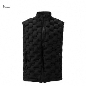 Mens Spring Puffer Jacket Hooded Standard Waterproof Windproof Eco-Friendly Quilted <b>Bubble</b> <b>Coat</b> Custom Front Streetwear OEM - Product Image 1