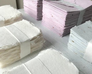 Premium Plantable A4 Handmade Eco <b>Wrapping</b> <b>Paper</b> Sheets for Wedding Decoration Customized Color & Logo - Product Image 3