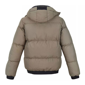 OEM High Street Unique Design Fashionable Winter Casual Wear <b>Hooded</b> Canvas <b>Waterproof</b> Breathable Custom Streetwear <b>Puffer</b> <b>Jacket</b> - Product Image 2